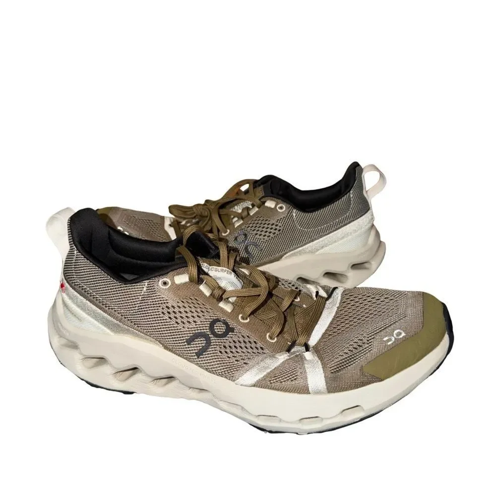 On Running Cloudultra Men's Running Shoe - Olive / Cream size 10